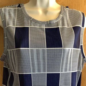 EUC Notations Clothing Co. Sleeveless Blouse  Size:  XL